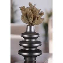 Dekoratif Vazo El Yapımı Gümüş Eskitme Renk Model 5 Gümüş Eskitme Gümüş Eskitme