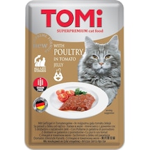 Gld-spt- Tomi Kedi Kümes Hayvanı Ve Domates Tahılsız Pouch Mama 100gr Pate
