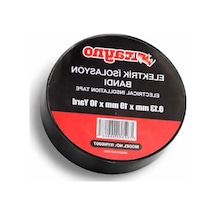 Siyah Elektrik İzolasyon Bandı, 0.13 Mm X 19 Mm X 10 Yard