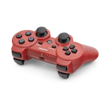 Bluetooth Gamepad Oyun Kolu Ps3 Uyumlu Kırmızı Nd600b