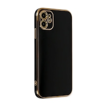 Lb Apple iPhone Uyumlu 12 Kılıf Silikon - Siyah