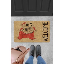 Evaşk Kapı Önü Paspası Vinil Kaymaz Tabanlı 45 X 70 Evaşkdm10125