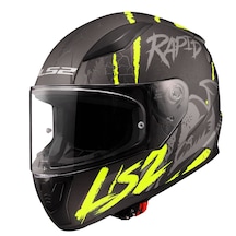 Ls2 FF353 Rapıd I Full Face Kapalı Kask Nardo Gri - Sarı