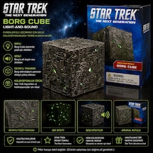 Star Trek: The Next Generation Borg Cube Light & Sound Koleksiyon Ürünü