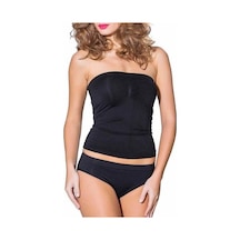 Miss Fit Dikişsiz Straplez Büzgülü Atlet 11040