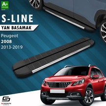 S-dizayn Peugeot 2008 S-line Krom Yan Basamak 173 Cm 2013-2019