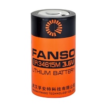 Fanso Er34615m - D Size - 3.6v Li-socı2 Lithium Pil