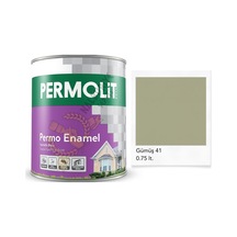 Permolit Enamel Sentetik Yağlı Boya Gümüş 0.75 Lt. 0.75 L