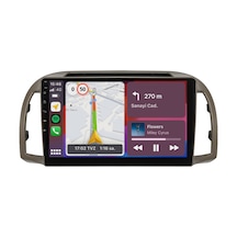 Nissan Micra Android Multimedya Sistemi 2002-2010 8+256 Gb Premium Ekran Uyumlu Yazılımsal 9"