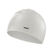 Jzcat Silikon Unisex Yüzme Bonesi Su Geçirmez Ekstra Kalınlaştırılmış Silikon Yüzme Bonesi - Gri