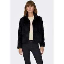 Only 15295423-fw Onlnewvıda Faux Fur Jacket Cc Otw Kadın Kürk Mont 15295423-R4306 Siyah