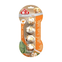 8in1 Delights S Tavuklu Çiğneme Topu 4 'lü 36 G