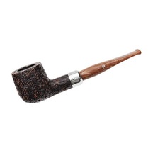 Peterson Derry Rusticated 606 9mm. Filtreli Akrilik Saplı Pipo 206062
