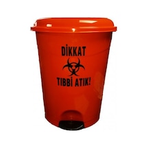 Tıbbi Atık Çöp Kovası Pedallı 20 Litre