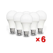 Grafen Led Ampul Beyaz Renk 9 Watt Tasarruflu 6 Lı Paket Beyaz Işık E27 Led Ampul 9 Watt Yok Beyaz
