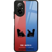 Oppo Realme 12 Lite The Matrix Tasarımlı Glossy Telefon Kılıfı Çok Renkli