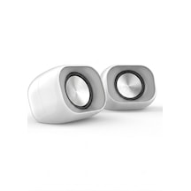 Hp Dhs-2111 6w Mini Beyaz Renk Taşınabilir Multimedya Speaker Hoparlör
