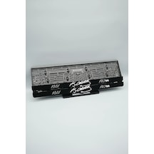 K.atatürk, Tarih Ve İmza Benzer 3d Kabartmalı Pleksi Araba Plakalı - 848647929