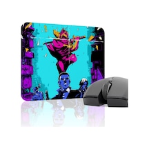 Kat Ana Zero Kaymaz Dikişli Kauçuk Oyuncu Mousepad V1 - 22x18 Gaming Mouse Pad Fare Altlığı