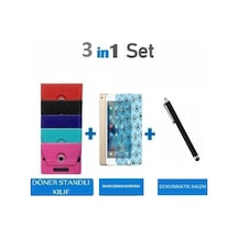 Casper Uyumlu Via S30 10" Universal Tablet Kılıfı 3Lü Set