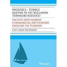 İngilizce-Türkçe İşletme ve Yat Kullanım Terimleri Sözlüğü - Nejat İncediken - İnkılap Kitabevi