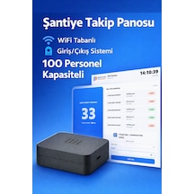Şantiye Takip Panosu Modülü Giriş/çıkış Takip Sistemi