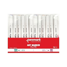 Penmark Markers Art Brush Kalem 72 Li Set Çok Renkli