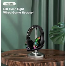 Xk-hp8 Oyuncu Kulaklığı Rgb Işıklı Mikrofonlu Gaming
