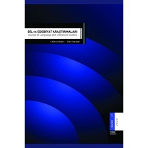 Dil Ve Edebiyat Araştırmaları 27. Sayı