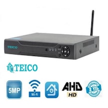 5 Mp 4 Kanal Kablosuz Kamera Kayıt Cihazı Wifi Dvr Teico-7504