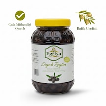 Egelya Gemlik Yağlı Siyah Sele Zeytin 1 Kg Doğal Fermantasyon, Katkısız, Dengeli Tuzlu