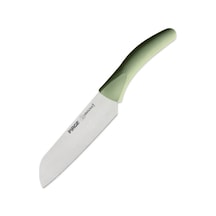 Pirge Deluxe Yeşil Santoku Bıçağı 17 Cm Yeşil