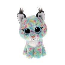 Ty Beanie Babies Mavi Vaşak Lynx - Nadir Renk Yumuşak Peluş 20 Cm