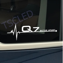 Q7 Kelebek Cam Audi Oto Araba Sticker