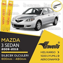 Mazda 3 Sedan Muz Silecek Takımı 2009-2013 İnwells
