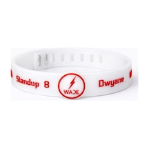 Beyaz Dwayne Wade Ayarlanabilir Basketbol Bileklik Beyaz Beyaz