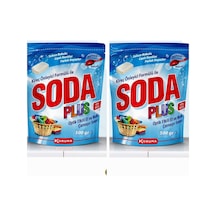 2 Adet Soda Plus Optik Etkili El Ve Matik Çamaşır Sodası 500 Gr Diğer