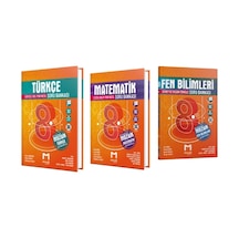 Mozaik Yayınları 8. Sınıf Türkçe - Matematik - Fen Bilimleri Soru Bankası 3 Kitap