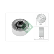 Ina Alternatör Gergi Rulmanı Ford Tourneo Connect 04 14 1.8 Tdci 532031110 1308227 1361545 2t1q19a216aa