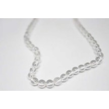 Yaşamtohumu Kristal Kuvars Taşı 6Mm/5 Adet Gümüş