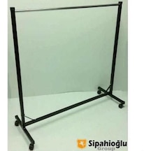 Tek Katlı Eteklik Standı Elbise Askısı Krom
