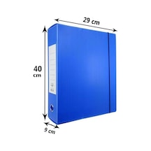Arşiv ve Proje Kutusu 29 x 40 x 9 CM Mavi 25li
