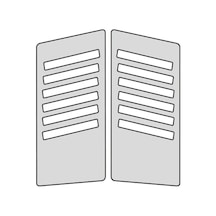 Cg Nikel Yan Kapak Sticker Çok Renkli