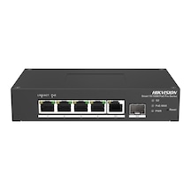Hıkvısıon Ds-3t1306p-sı/hs 4 Port 10/100+1 Port Rj45/1 Port Sfp Uplınk Yönetilebilir 60w Poe Endüstr