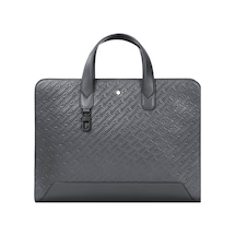Mont Blanc Montblanc Montblanc M Gram 4810 İnce Evrak Çantası 131842 Gri