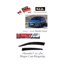 Hyundai i30 2007-2012 Model 4'Lü Mugen Cam Rüzgarlığı