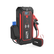 Jstar 4 24000 Mah 2500a Jump Starter Taşınabilir Akü Takviye Cihazı Kablosuz Şarj + Pusula + Çanta + Led Lamba + Powerbank
