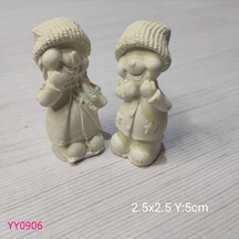 Yy0906 Kışlık Kıyafetli Erkek Kız Silikon Kalıp