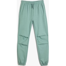 Koton Basic Jogger Eşofman Altı Cepli Beli Bağlamalı Mavi 4wkg40171ak 4WKG40171AK634 Mavi