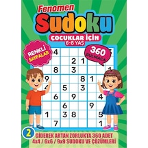 Fenomen Çocuklar İçin Sudoku 6-8 Yaş - 2